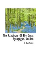 The Rabbinate of the Great Synagogue, London