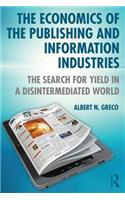 The Economics of the Publishing and Information Industries