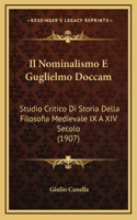 Il Nominalismo E Guglielmo Doccam