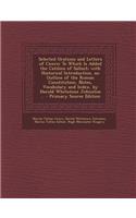 Selected Orations and Letters of Cicero