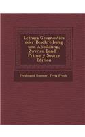 Lethaea Geognostica Oder Beschreibung Und Abbildung, Zweiter Band