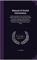 Manual of Useful Information: Embracing More Than 100,000 Facts, Figures and Fancies, Drawn From Every Land and Language, and Carefully Classified for the Ready Reference of Teac