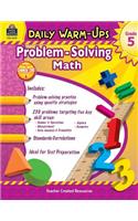 Daily Warm-Ups: Problem Solving Math Grade 5