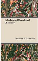 Calculations of Analytical Chemistry