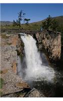 Karakoram Waterfall in Mongolia: 150 Page Lined Notebook/Diary