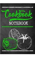 Cookbook Notebook: Blank Recipe Cookbook Journal V2