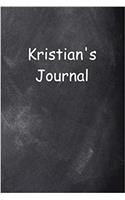 Kristian Personalized Name Journal Custom Name Gift Idea Kristian