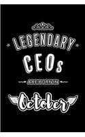 Legendary CEOs are born in October