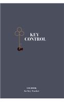 Key Tracker Log Sheet: Key Checkout System, Key Log Sign In and Out Sheet, Lock Inventory Register, Key Register Logbook Format, Record Key Numbers.: For Businesses, Perso