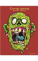 Caras zombis libro para colorear: (1 Caras Zombis)