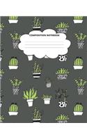 Cactus Composition Notebook