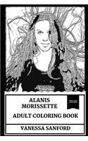 Alanis Morissette Adult Coloring Book