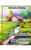 Sketchbook for Adults: Drawing & Sketchbook for Adults, Improving and Practicing Drawing & Doodling Skills, Art Journal for Adults (8.5x11 Inches, Beautiful Oil Painting C