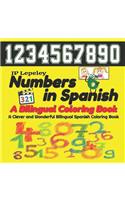 Numbers in Spanish. A Bilingual Coloring Book