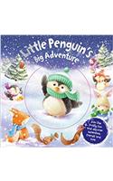 Penguin: (Glitter Globes Snowflake)
