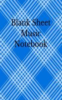 Blank Sheet Music Notebook