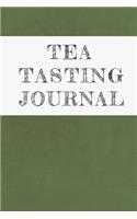 Tea Tasting Journal