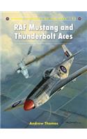 RAF Mustang and Thunderbolt Aces