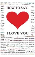 How to Say: I Love You