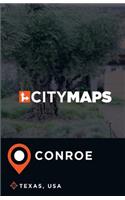 City Maps Conroe Texas, USA