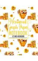 Hexagonal Graph Paper Notebook