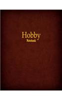 Hobby Notebook: 1/5 Inch Octagonal Graph Ruled, 120 Pages, 8.5" x 11"