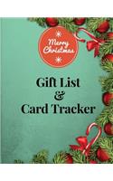 Christmas Gift List & Card Tracker Planner