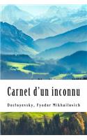 Carnet d'un inconnu