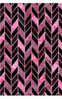 Journal Notebook Abstract Feather Pattern 8