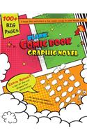 Blank Comic Book Graphic Novel