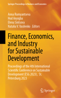 Finance, Economics, and Industry for Sustainable Development