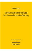 Insolvenzverwalterhaftung Bei Unternehmensfortfuhrung