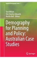 Demography for Planning and Policy: Australian Case Studies