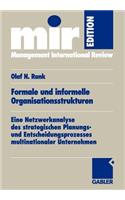 Formale Und Informelle Organisationsstrukturen