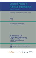 Extensions of Logic Programming