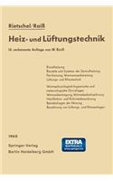 H. Rietschels Lehrbuch Der Heiz- Und Lüftungstechnik