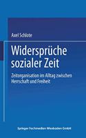 Widerspruche sozialer Zeit