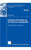 Corporate Citizenship Aus Der Sicht Der Landespolitik