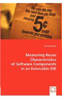 Measuring Reuse Characteristics of Software Components in an Extensible IDE