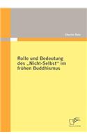 Rolle und Bedeutung des Nicht-Selbst im frühen Buddhismus