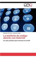 telefonía de código abierto con Asterisk