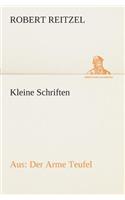 Kleine Schriften