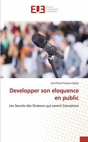 Developper son eloquence en public