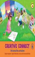 Firefly Creative Connect - Art Across the Curriculum Art Activity Book for Std. 4 | Engaging Cross-Curricular Art Activities by Chetana Education | Aligned with the NCF-SE 2023