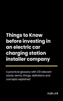 Things to Know Before Investing in an Electric Car Charging Station Installer Company