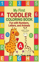 My First Toddler Coloring Book