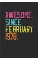 Awesome Since February 1978