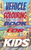 Vehicle Colourigng Book for Kids
