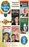 Biographies Of Famous Industrialists Complete Combo | Set Of 5 Books
