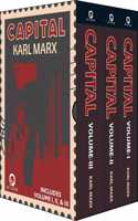 Capital (Vol I, Ii & Iii - Set Of 3 Books)